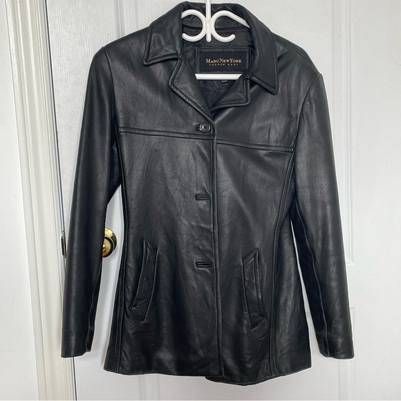 Luxury Andrew Marc Newyork Women’s Leather Jacket - Picture 1 of 13